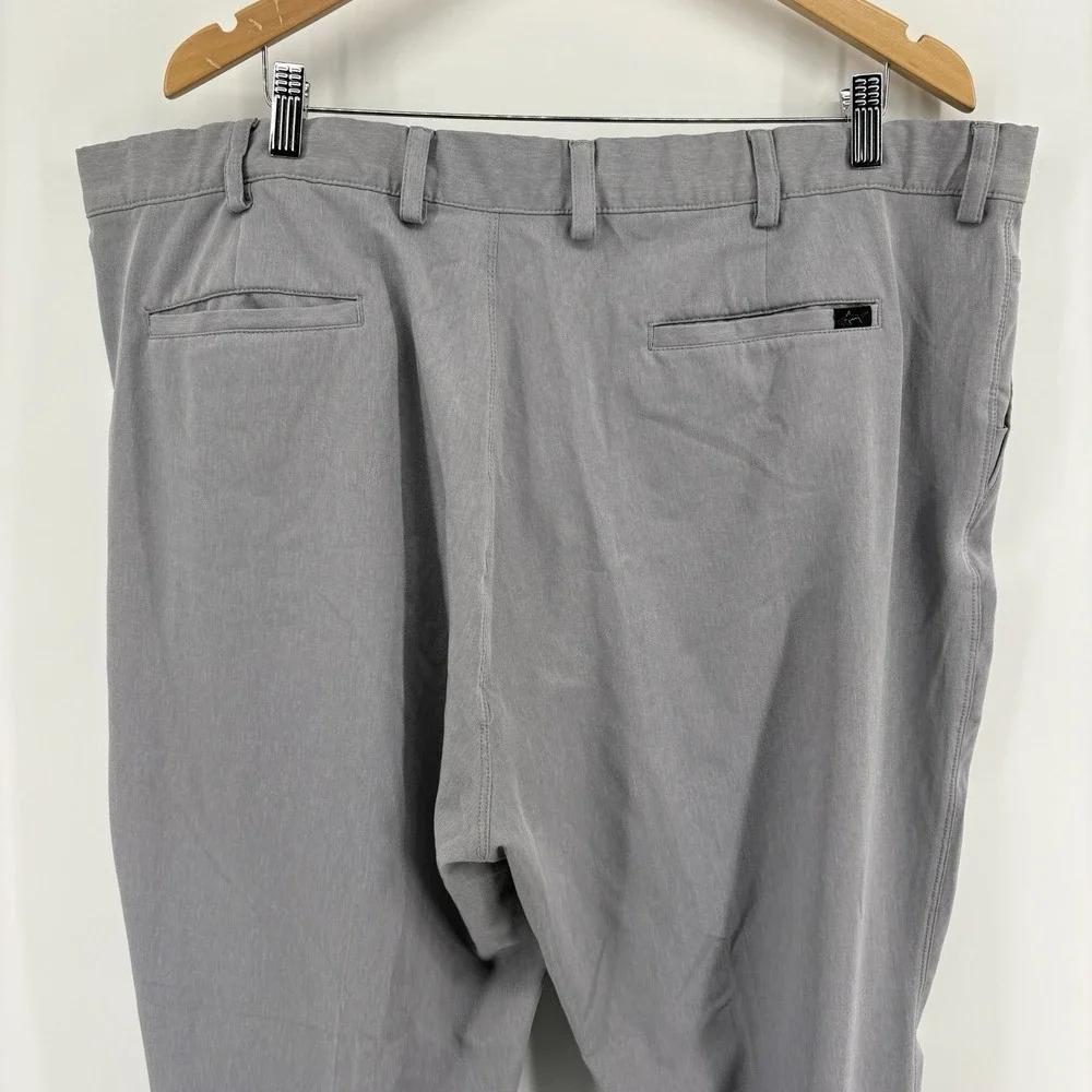 Greg Norman MicroLUX Men's 44x 30 Grey Play Dry‎ Golf Pants